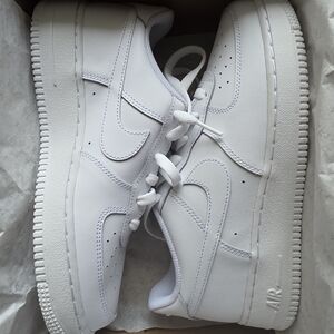 White Nike Air Force 1 Sneakers